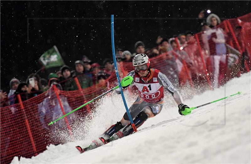 Slalom Schladming: Kristoffersen četvrti put najbolji, Zubčić 21. 