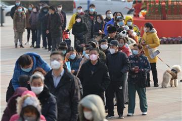 CHINA CORONAVIRUS CONTAINMENT