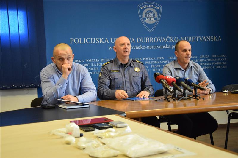 Konferencija za medije dubrovačke policije