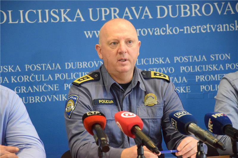 Konferencija za medije dubrovačke policije