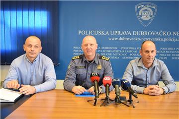 Konferencija za medije dubrovačke policije