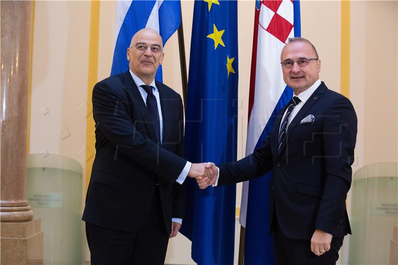 Greek foreign minister expects progress in guarding EU external border