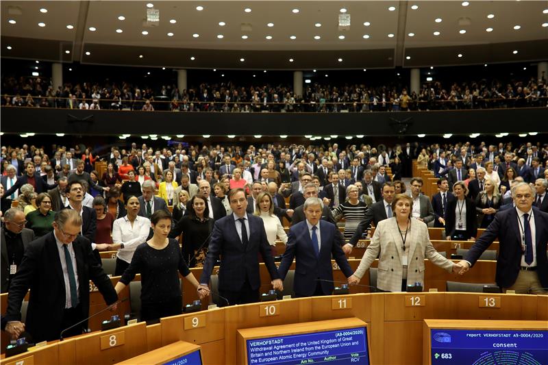 BELGIUM EU PARLIAMENT PLENARY SESSION