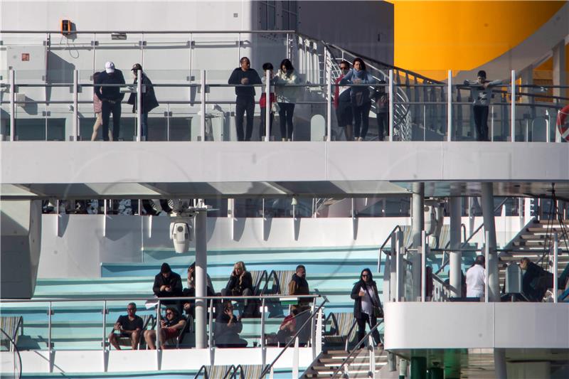 ITALY HEALTH VIRUS CRUISE SHIP LOCKDOWN