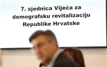 7. sjednica Vijeća za demografsku revitalizaciju Republike Hrvatske