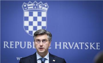 Konferencija za medije predsjednika Vlade RH Andreja Plenkovića