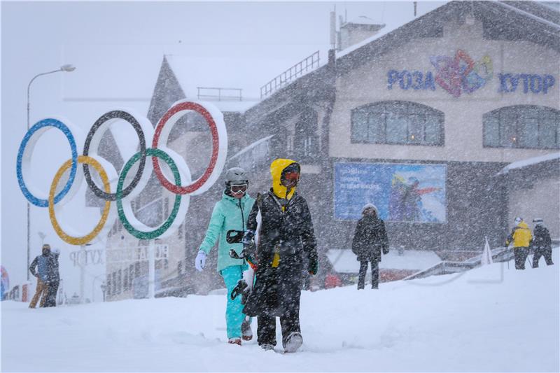 Skijanje: otkazan spust skijašica u Sočiju