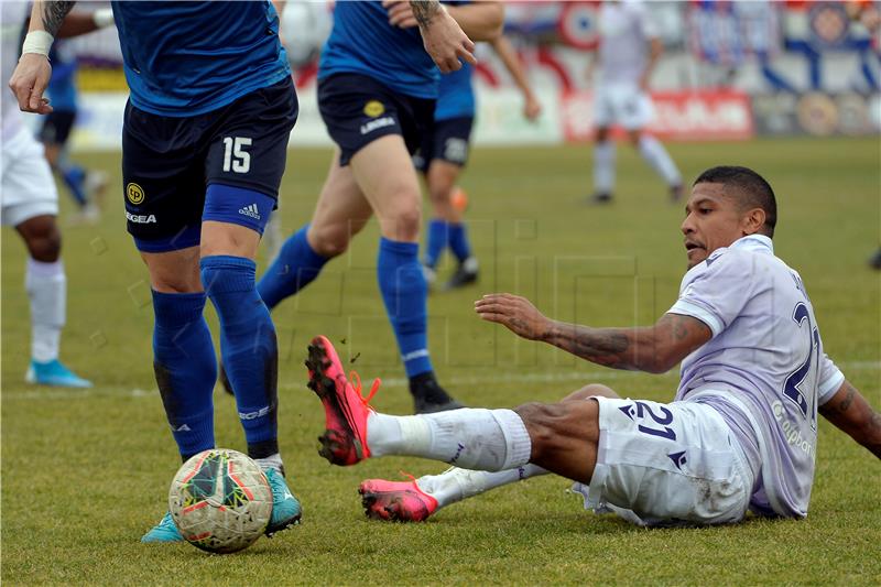 Utakmica 20. kola Prve HNL Varaždin - Hajduk