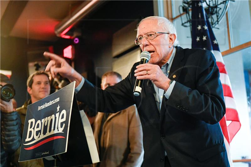 USA SANDERS IOWA