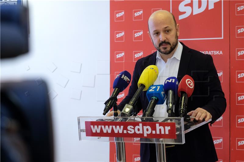 Konferencija za medije SDP-a grada Zagreba