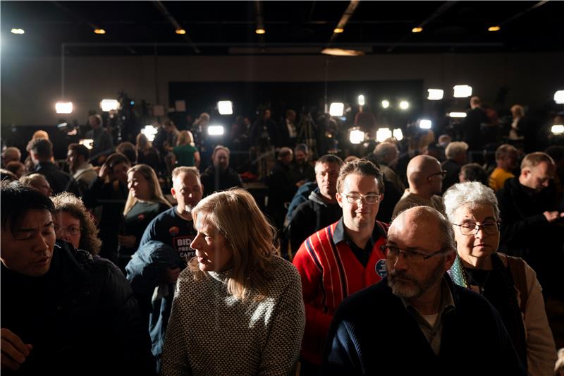 USA ELECTIONS IOWA CAUCUS