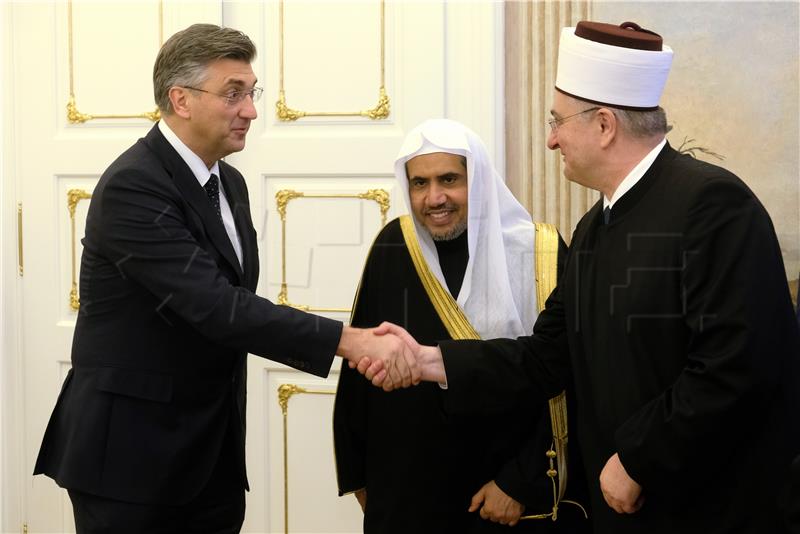 Plenković primio je generalnog tajnika Lige muslimanskog svijeta