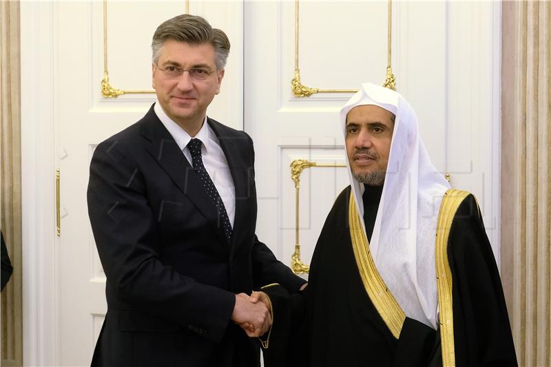 Plenković primio je generalnog tajnika Lige muslimanskog svijeta