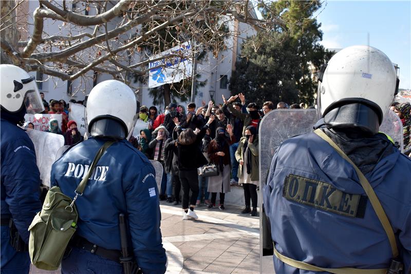 GREECE ASYLUM SEEKERS LESVOS