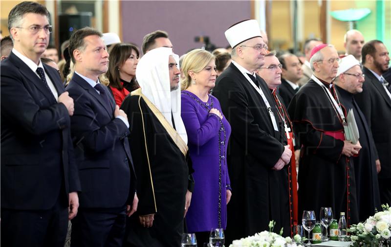 Croatian officials address int'l conference on promoting interreligious dialogue