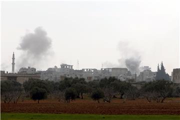 SYRIA IDLIB STRIKES