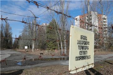 UKRAINE CHERNOBYL PRYPYAT ANNIVERSARY