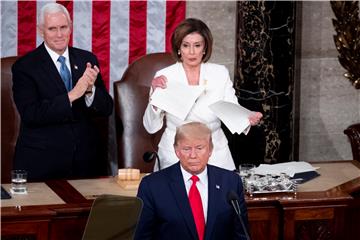 USA GOVERNMENT TRUMP STATE OF THE UNION