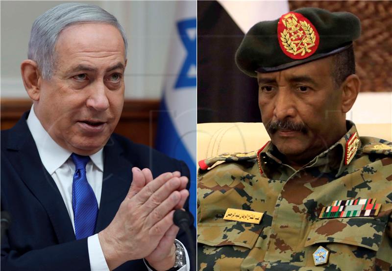 (FILE) SUDAN ISRAEL MEETING