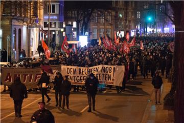 Thuringia Minister President election in Germany - protests