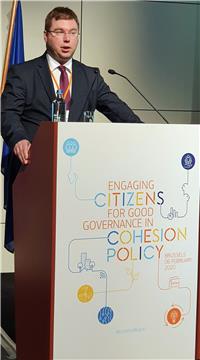 Bruxelles: Pavić na konferenciji o uključivanju građana i civilnog društva u kohezijsku politiku
