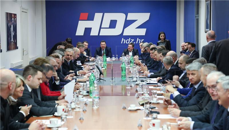 Zajednička sjednica Nacionalnoga vijeća i Predsjedništva HDZ-a