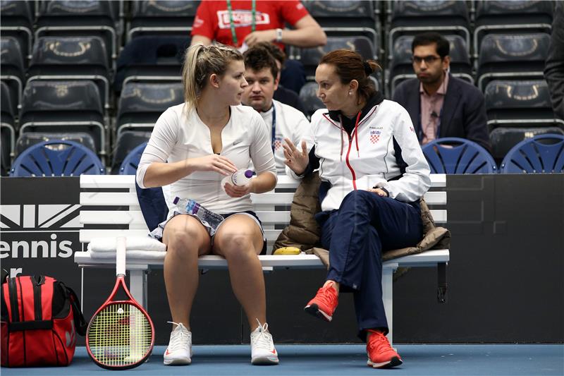 Fed Cup: Hrvatska - Ukrajina 0-1