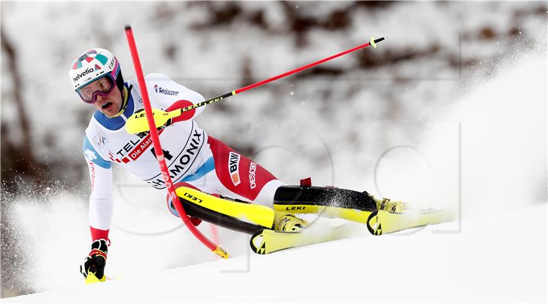 Slalom - Chamonix: Najbrži Yule, Elias Kolega 16. u prvoj vožnji