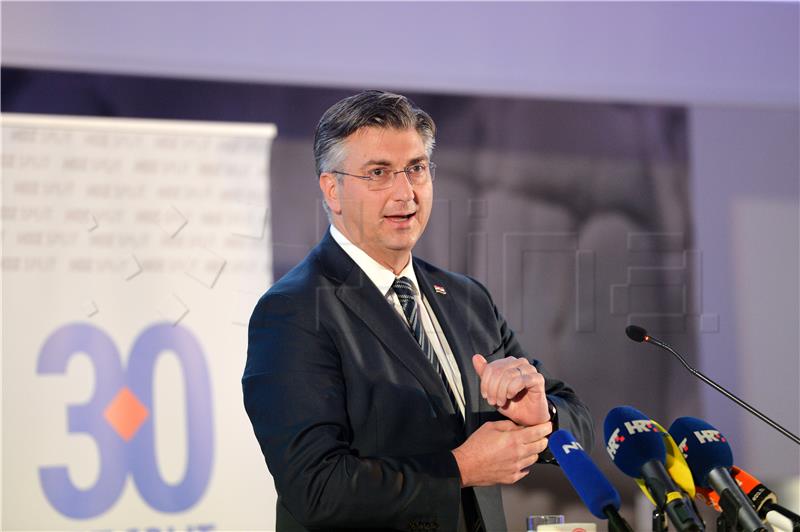 Plenković: HDZ je bio predvodnik svih ključnih procesa proteklih 30 godina