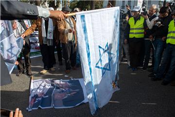 MOROCCO PALESTINIANS ISRAEL PROTES​T &#xA;