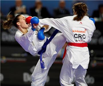 Croatia's Pehar European karate champion in U21 Female Kumite -50