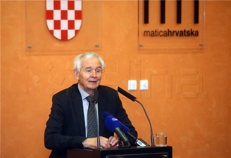 Predavanje predsjednika Matice hrvatske Stipe Botice "Matica hrvatska i dr. Franjo Tuđman" 