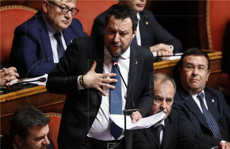 ITALY SENATE SALVINI