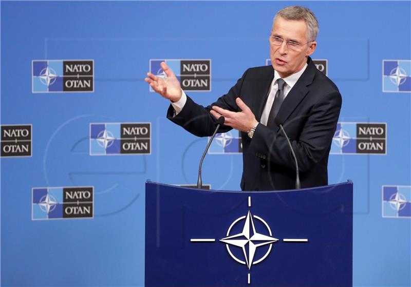 BELGIUM NATO DEFENCE MINISTERS COUNCIL