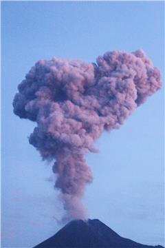 INDONESIA MERAPI VOLCANO ERUPTION