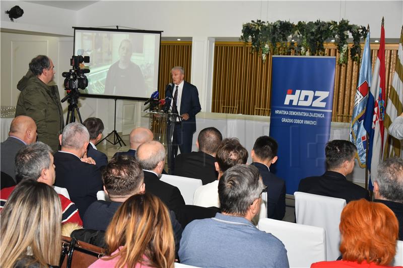 Božo Galić predstavio kandidaturu za potpredsjednika HDZ-a