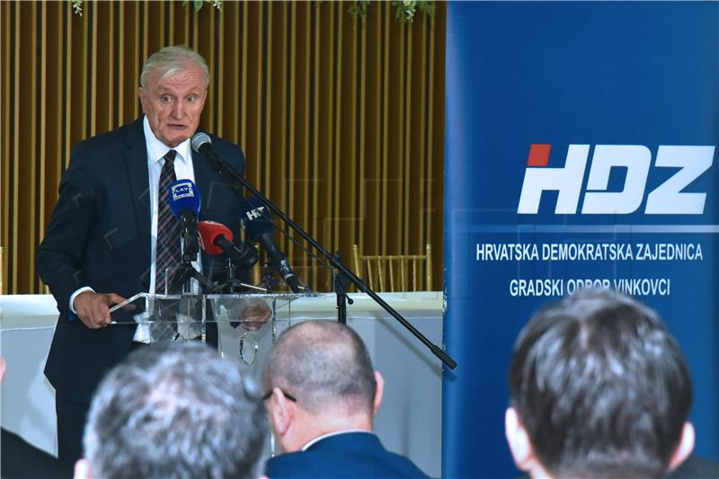 ISPRAVAK VIJESTI: Vukovarsko-srijemski župan Galić kandidirao se za potpredsjednika HDZ-a