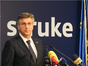 Plenković: Pozivanje na angažman DORH-a u slučaju Lozančić politička igra R. Ostojića i SDP-a 