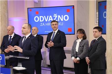 Plenković predstavio svoj tim i program za nadolazeće stranačke izbore