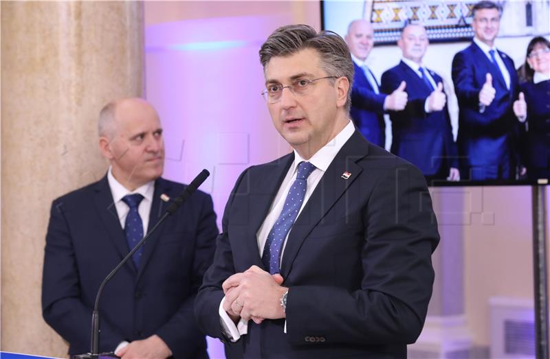 Plenković predstavio svoj tim i program za nadolazeće stranačke izbore