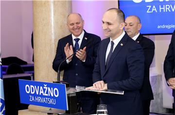 Plenković predstavio svoj tim i program za nadolazeće stranačke izbore