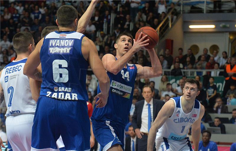 Utakmica završnice Kupa Krešimir Ćosić između KK Zadar i KK Cibona