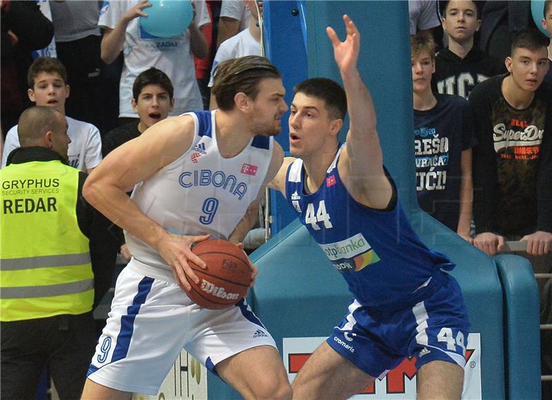 Utakmica završnice Kupa Krešimir Ćosić između KK Zadar i KK Cibona