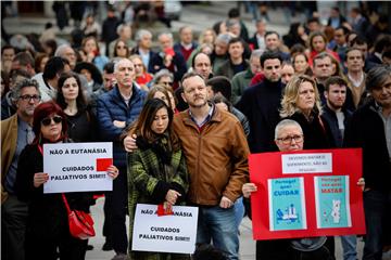 PORTUGAL PROTEST AGAINST EUTHANASIA