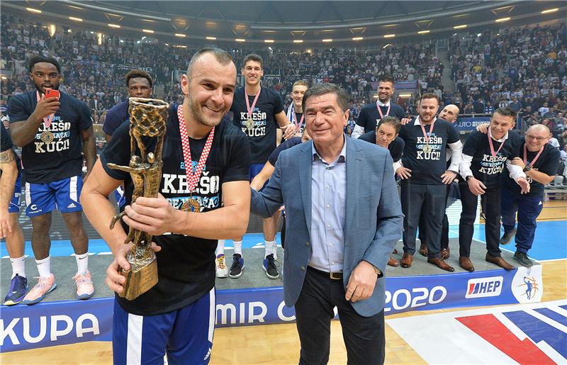 Utakmica završnice Kupa Krešimir Ćosić između KK Zadar i KK Cibona