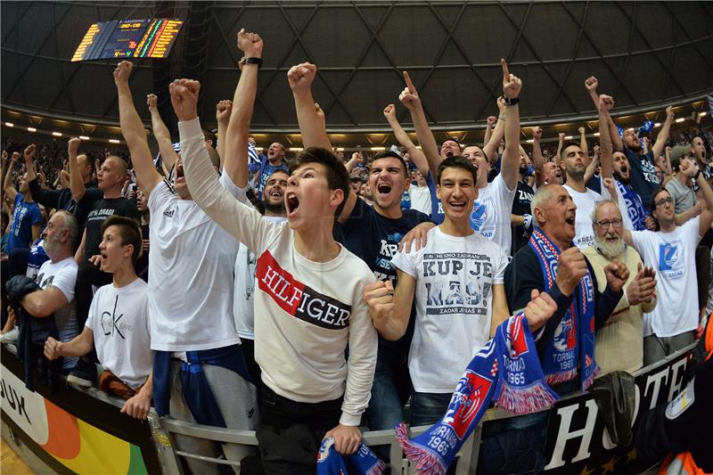 Utakmica završnice Kupa Krešimir Ćosić između KK Zadar i KK Cibona