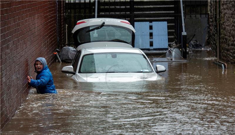 BRITAIN WALES WEATHER FLOODS