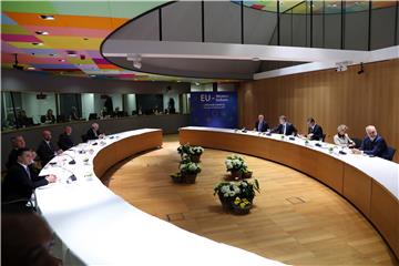 BELGIUM EU WESTERN BALKANS INFORMAL MEETING