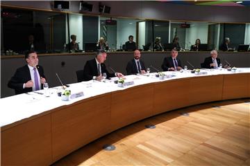 BELGIUM EU WESTERN BALKANS INFORMAL MEETING