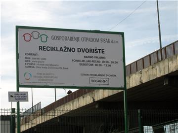 Sisak dobio prvo reciklažno dvorište vrijedno 4,3 milijuna kuna